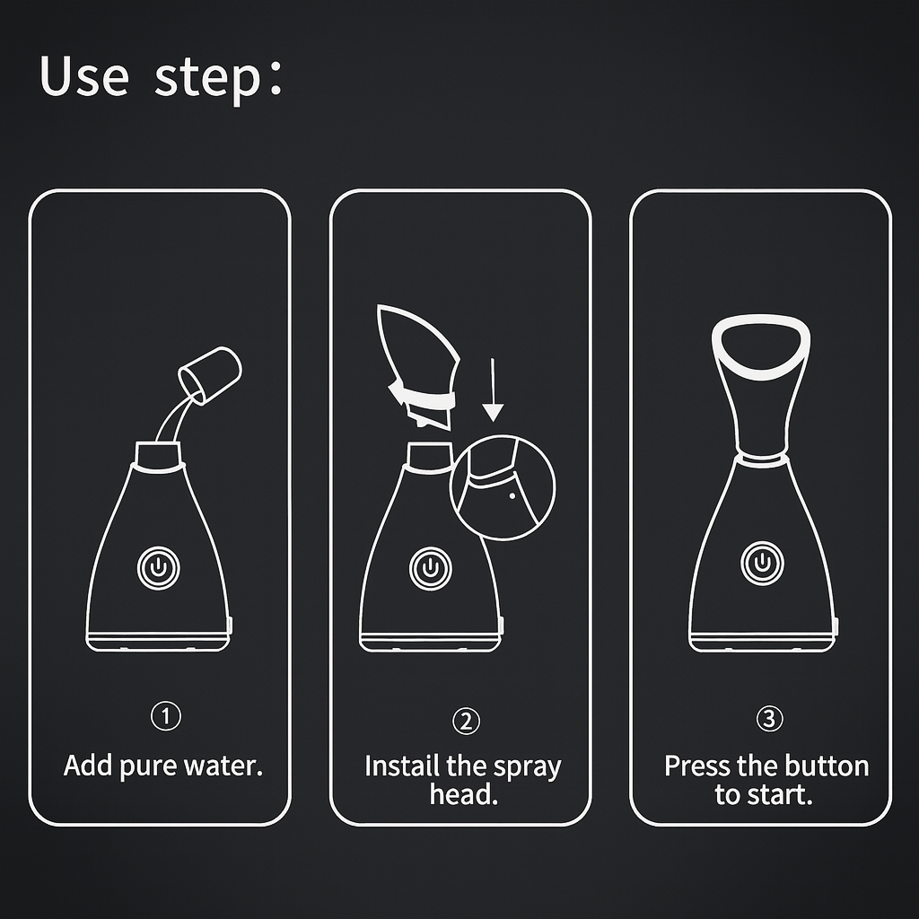 Lunoox™ CloudMist Facial Steamer