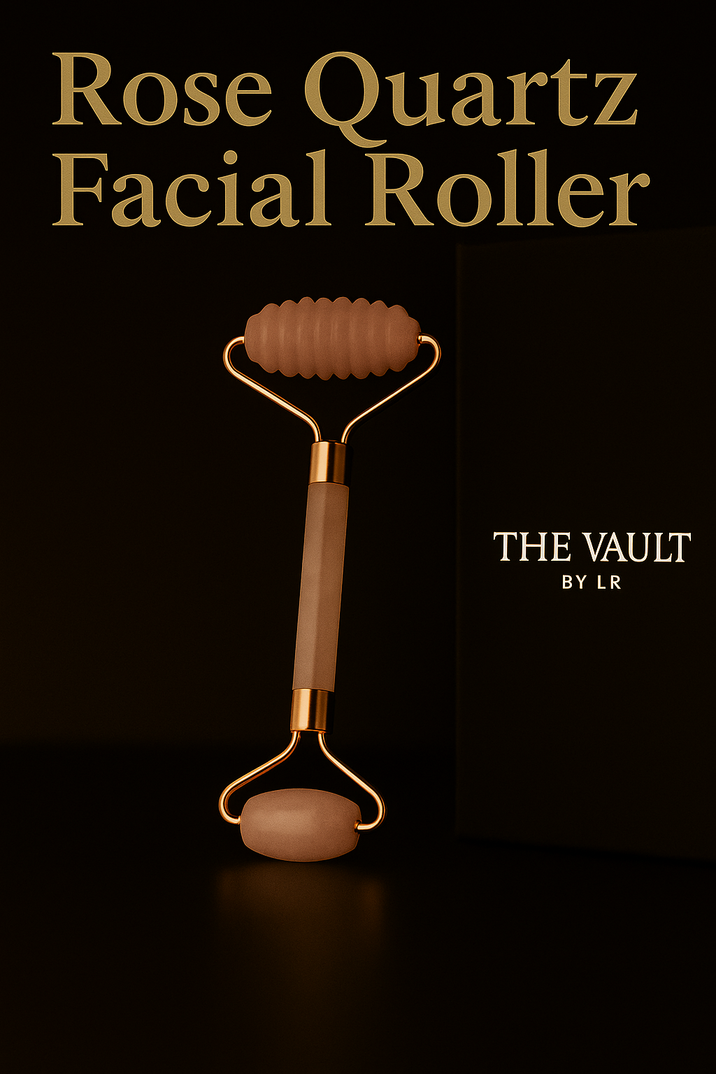 Rose Quartz Face Sculpting Roller | The Vault by LR
