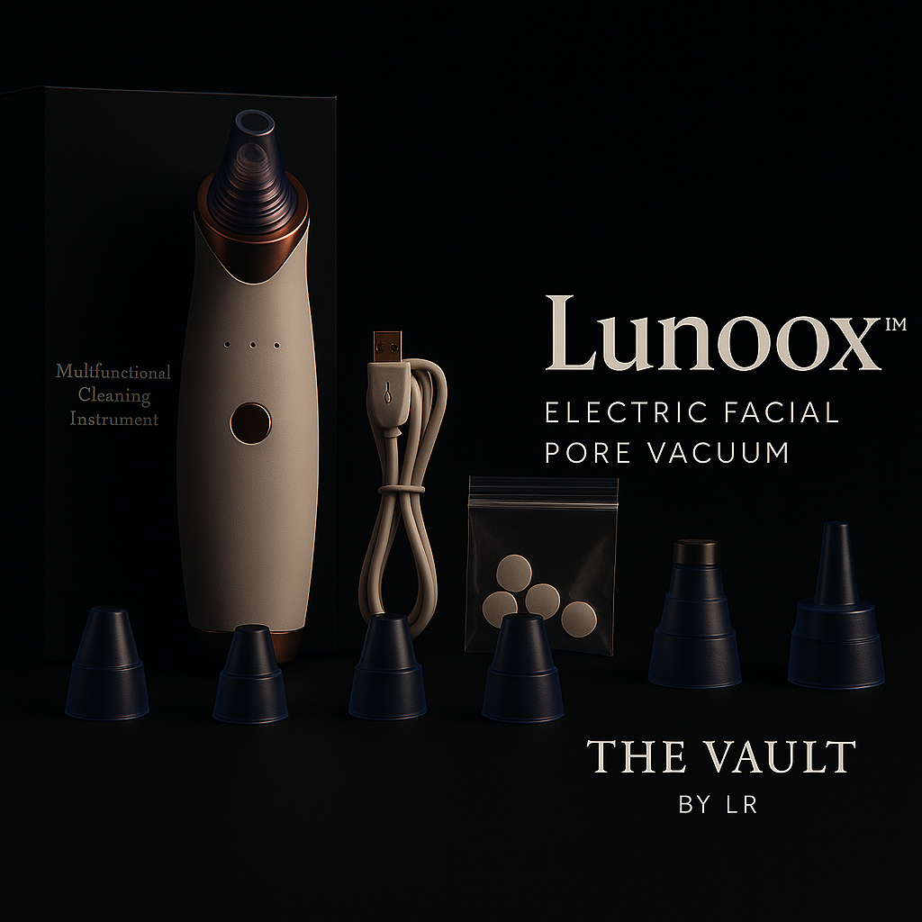 Lunoox™ Electric Pore Vacuum + Nano Facial Steamer | The Vault by LR