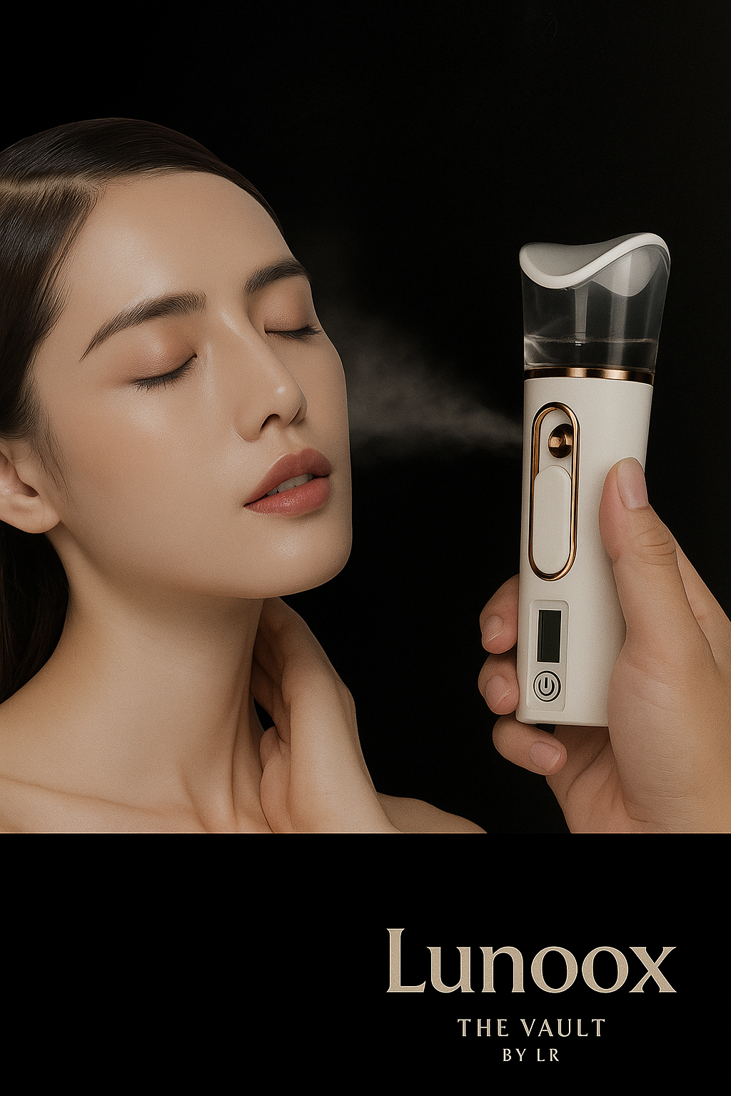 Lunoox™ Electric Pore Vacuum + Nano Facial Steamer | The Vault by LR