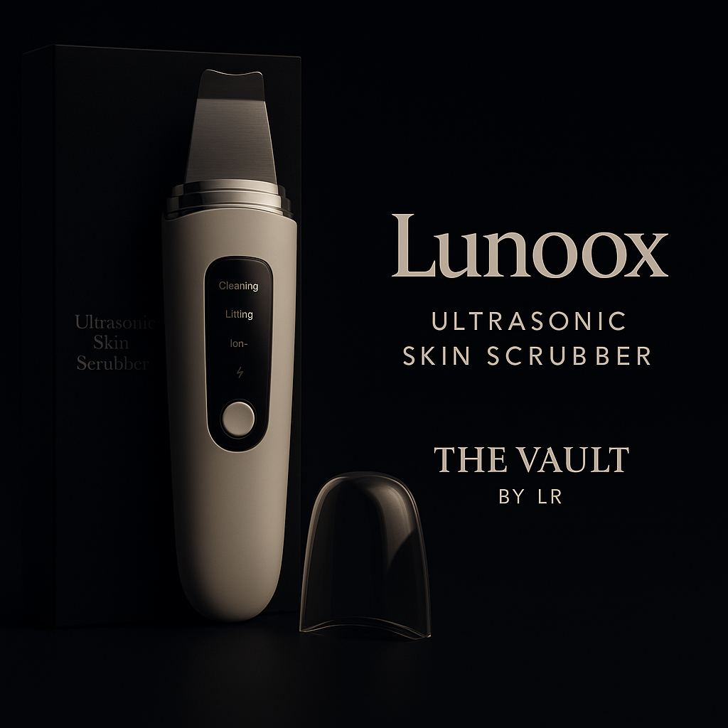 Lunoox™ Ultrasonic Skin Scrubber
by The Vault