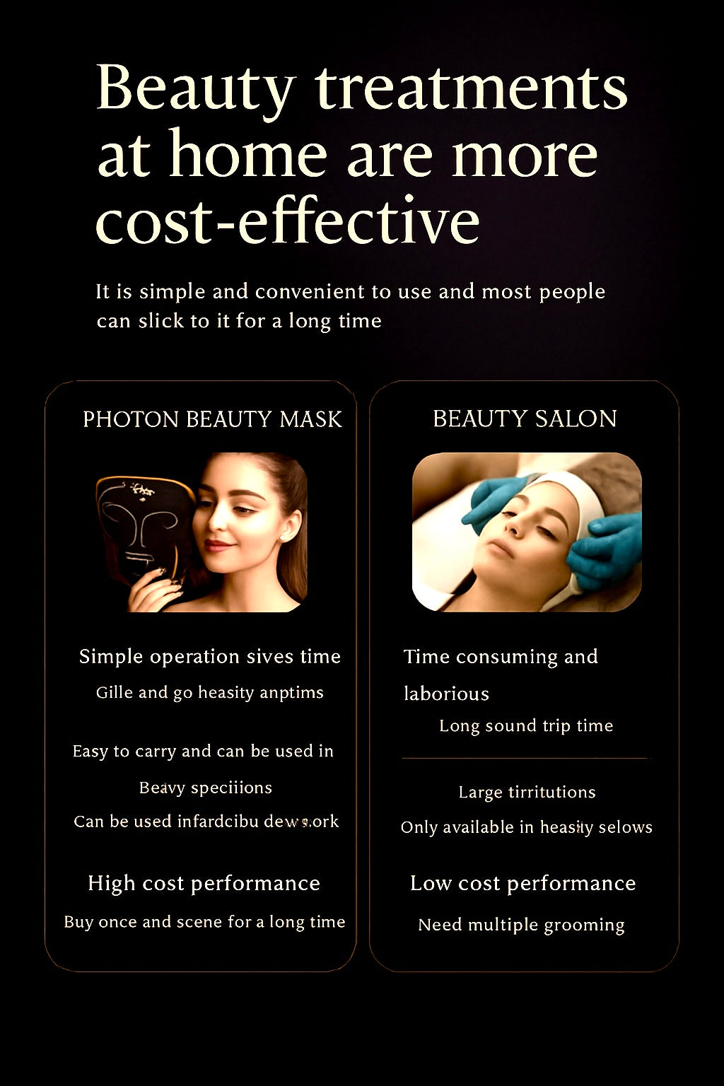 LUXÉRA™ Black Gold LED Therapy Mask