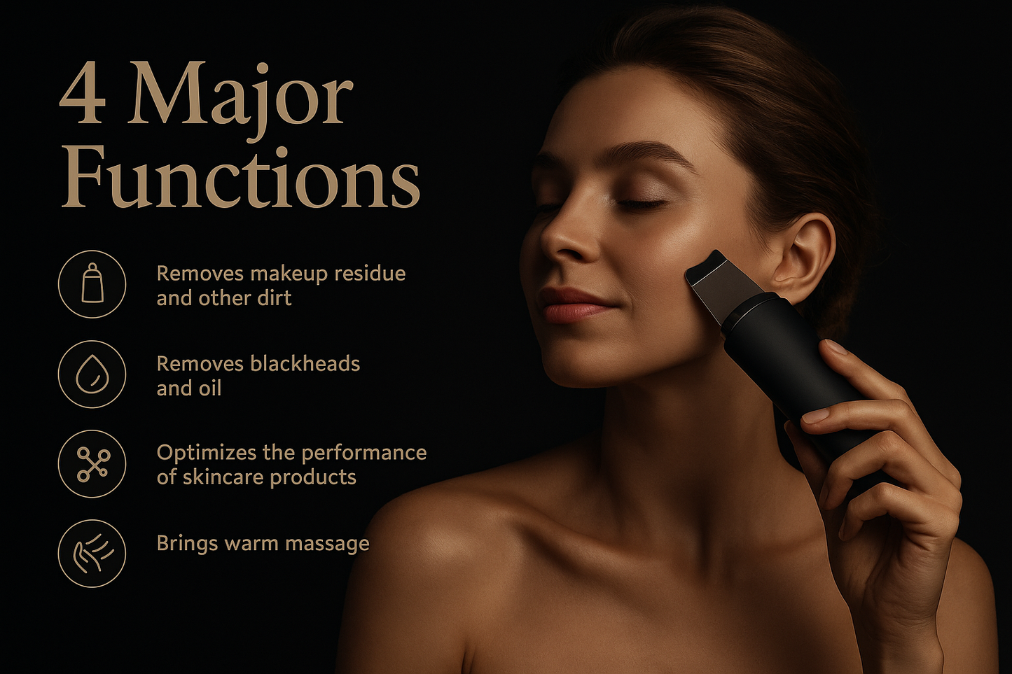 Lunoox™ Ultrasonic Skin Scrubber
by The Vault