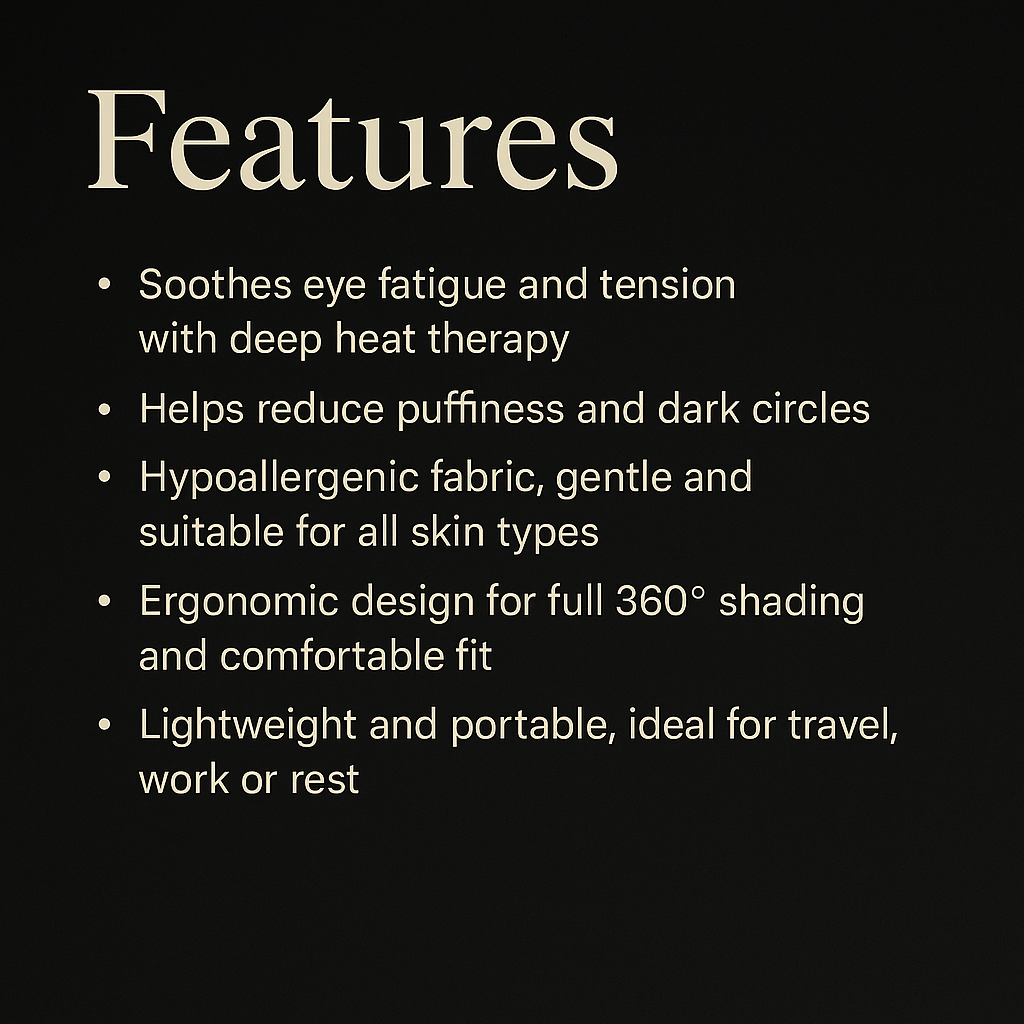 Lunoox™ Infrared Eye Therapy Mask