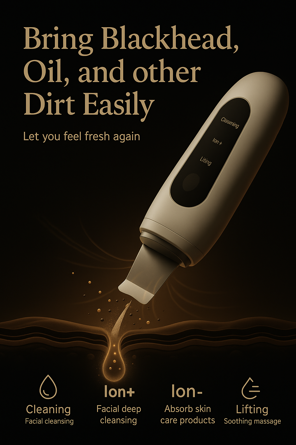 Lunoox™ Ultrasonic Skin Scrubber
by The Vault